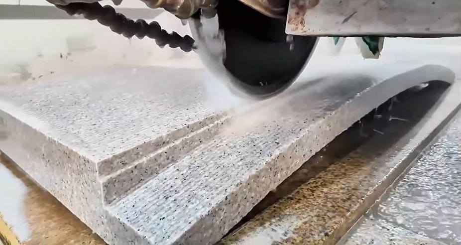 Continuous Stone Profiling Machine