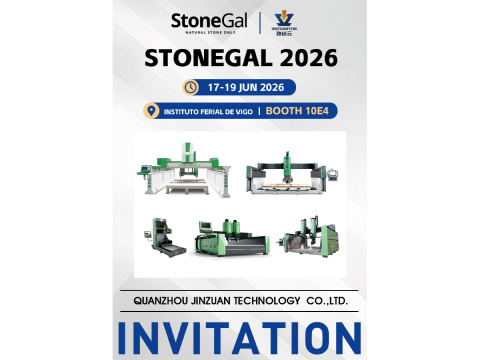 Conozca a Jinzuan en STONEGAL 2026: Descubra soluciones avanzadas para el procesamiento de piedra.