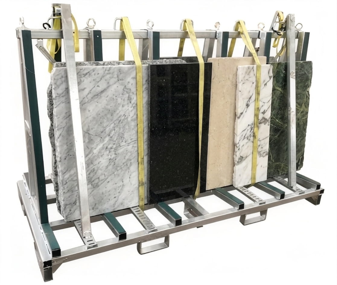 Marble Slab Storage Rack
